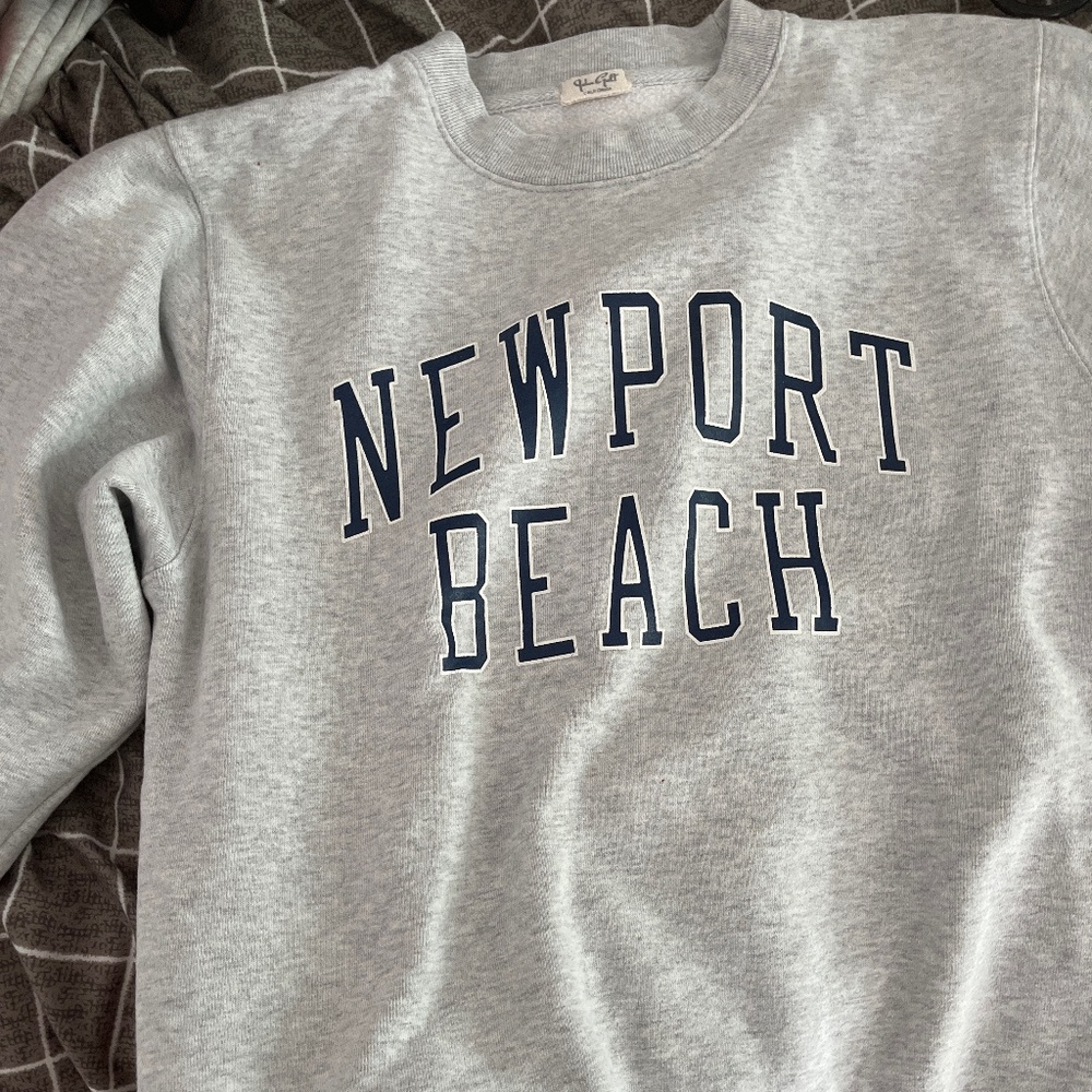 newport beach crewneck